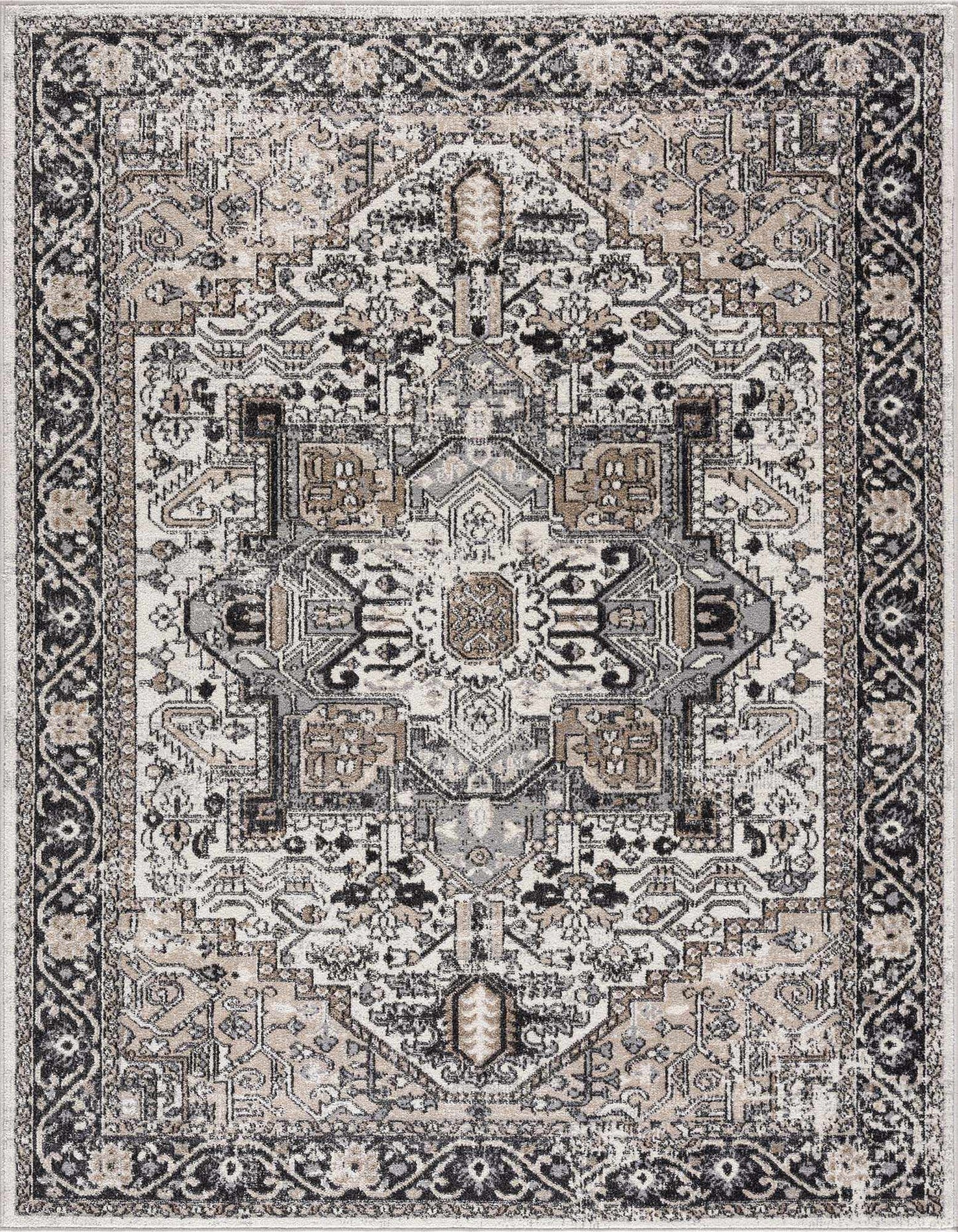 Washable Area Rug - Stylish Durable Easy Clean Rug for Any Room