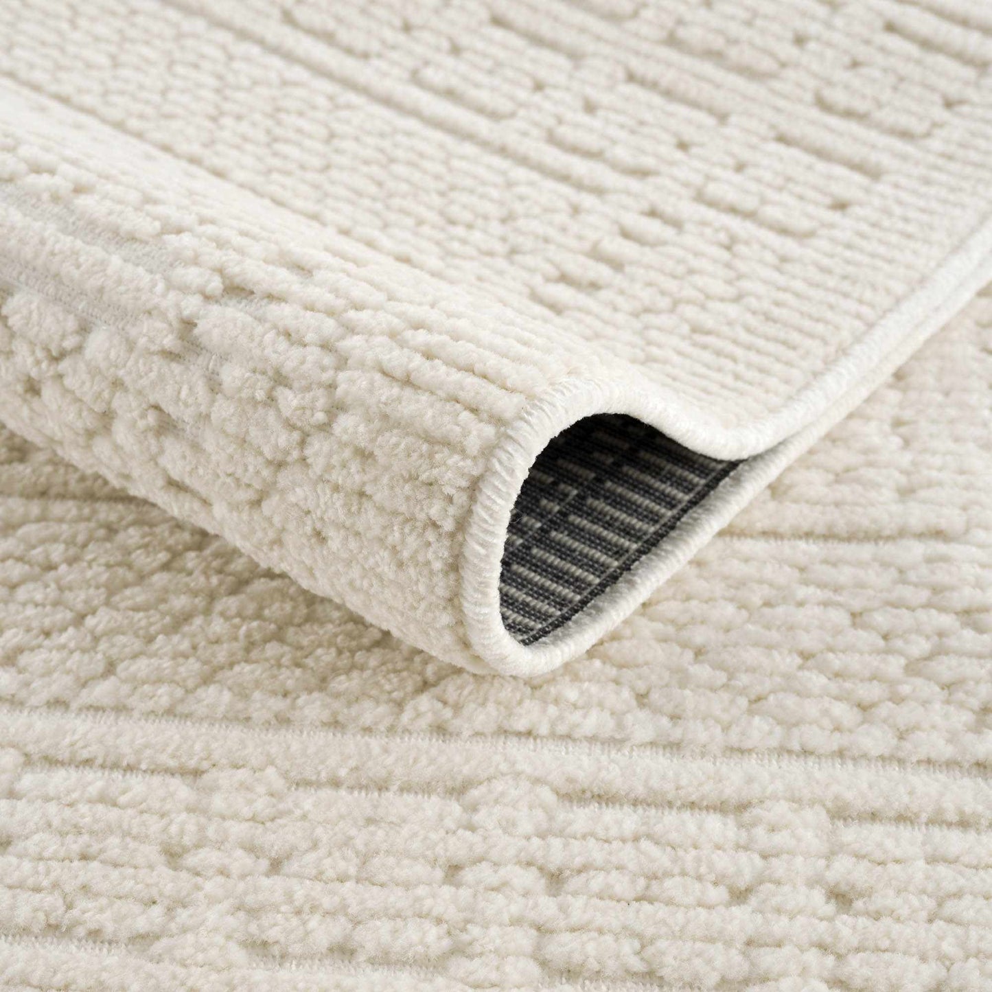 Bahar Cream Washable Area Rug - Stylish Home Décor