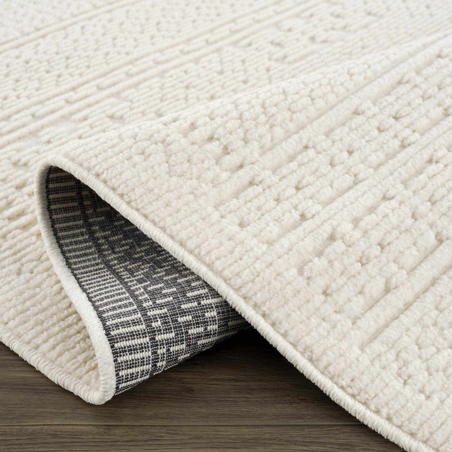 Bahar Cream Washable Area Rug - Stylish Home Décor