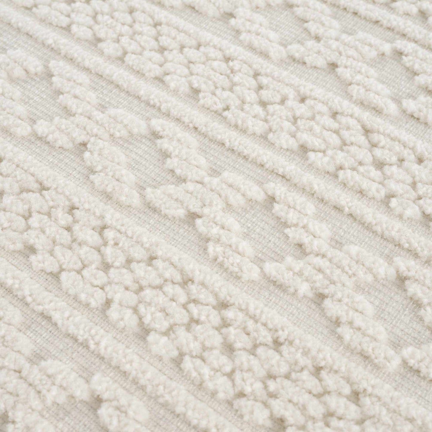 3D White Washable Rug - Stylish Durable Easy to Clean
