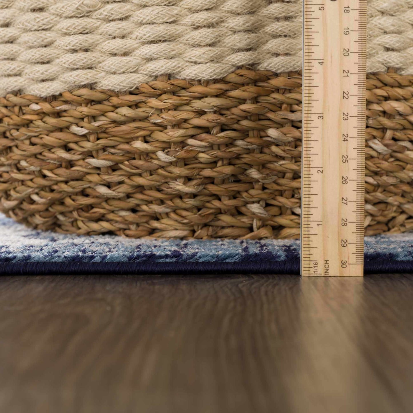 Billy Blue Medallion Area Rug - Stylish Home Decor Accent