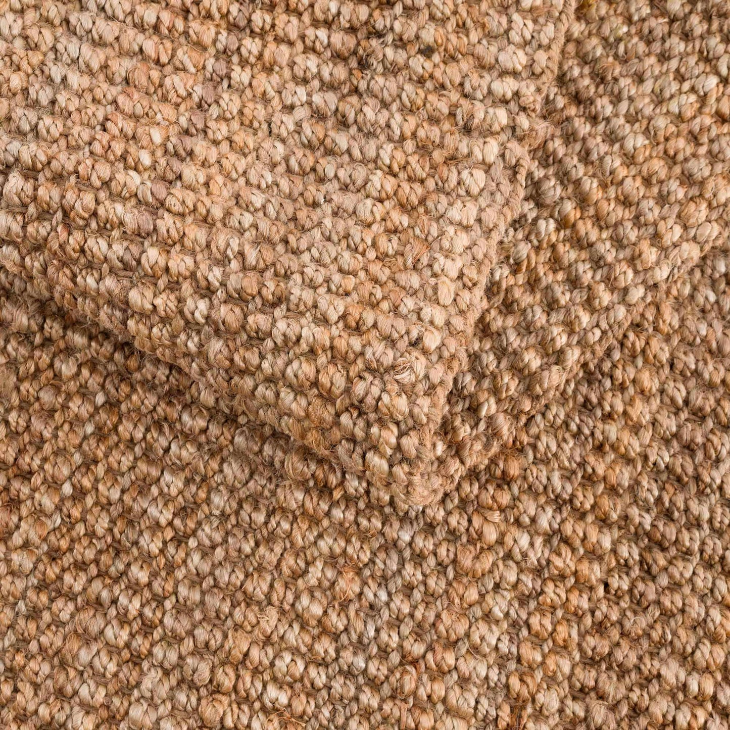Handwoven Jute Area Rug - Eco-Friendly Natural Home Decor