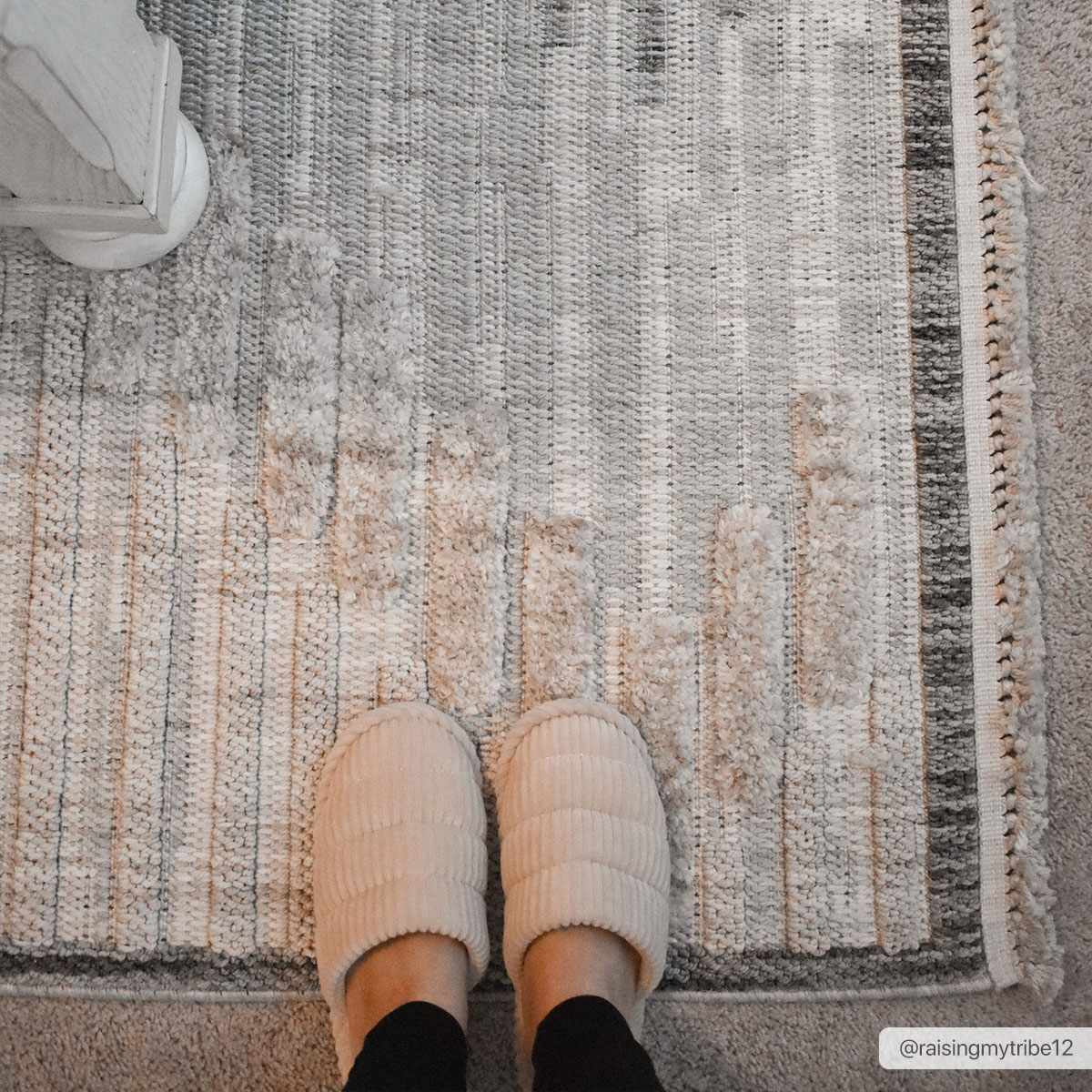 Rustic High-Low Area Rug - Maulawin Collection for Cozy Home Decor