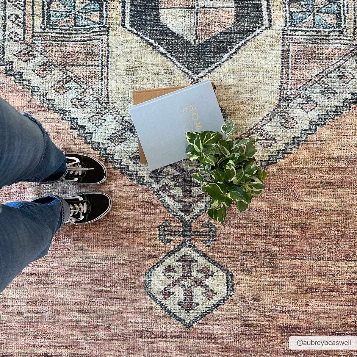 Medinah Washable Area Rug - Soft Durable Stylish Floor Covering