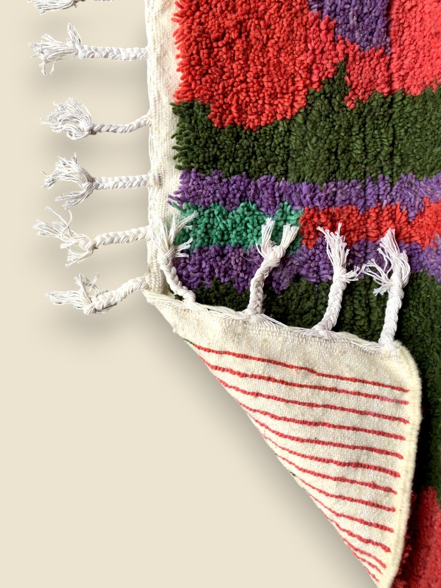 Nadia Handwoven Moroccan Rug – Colorful Wool
