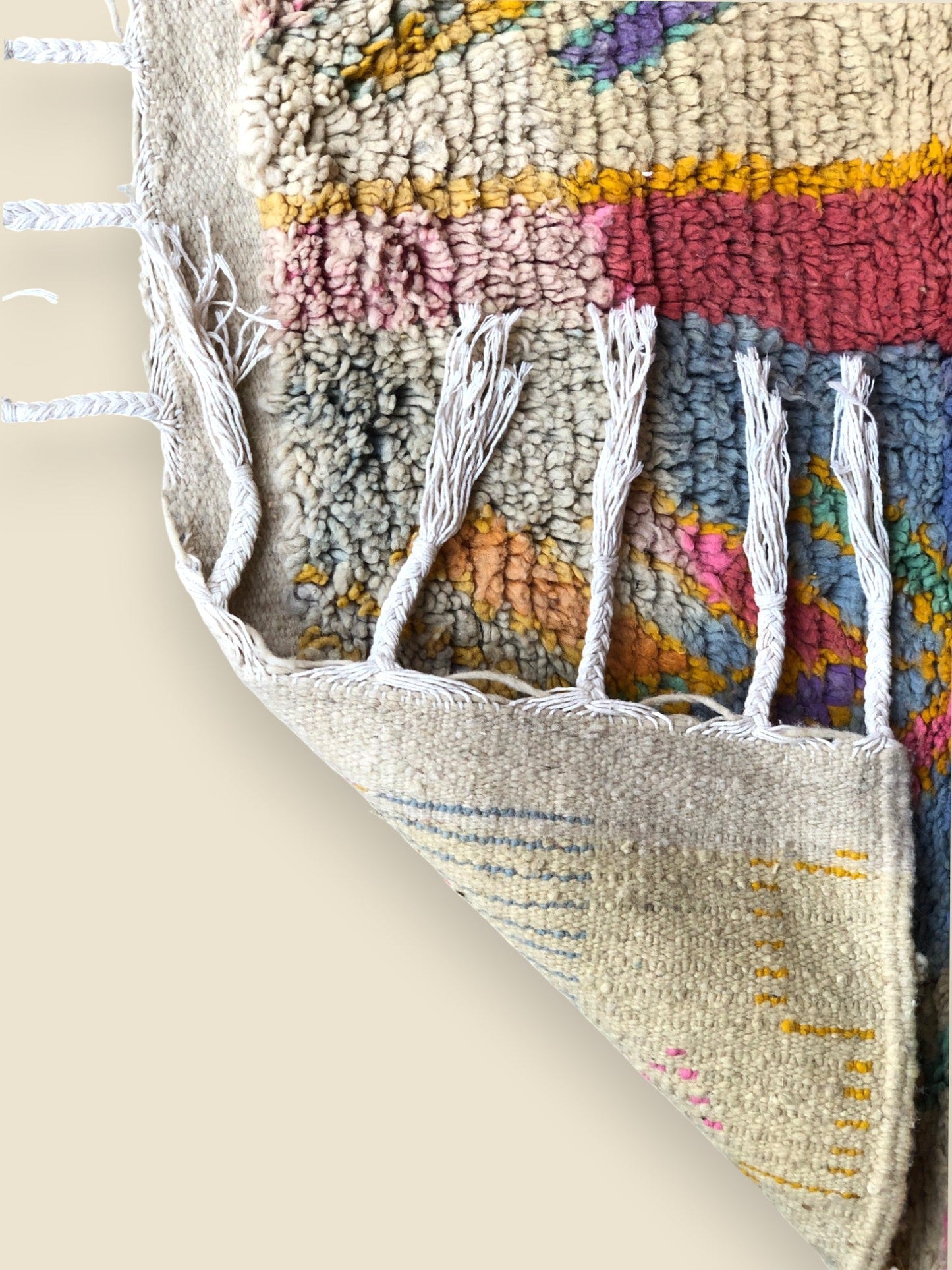 Zahra Moroccan Rug – Handmade Colorful Berber Wool