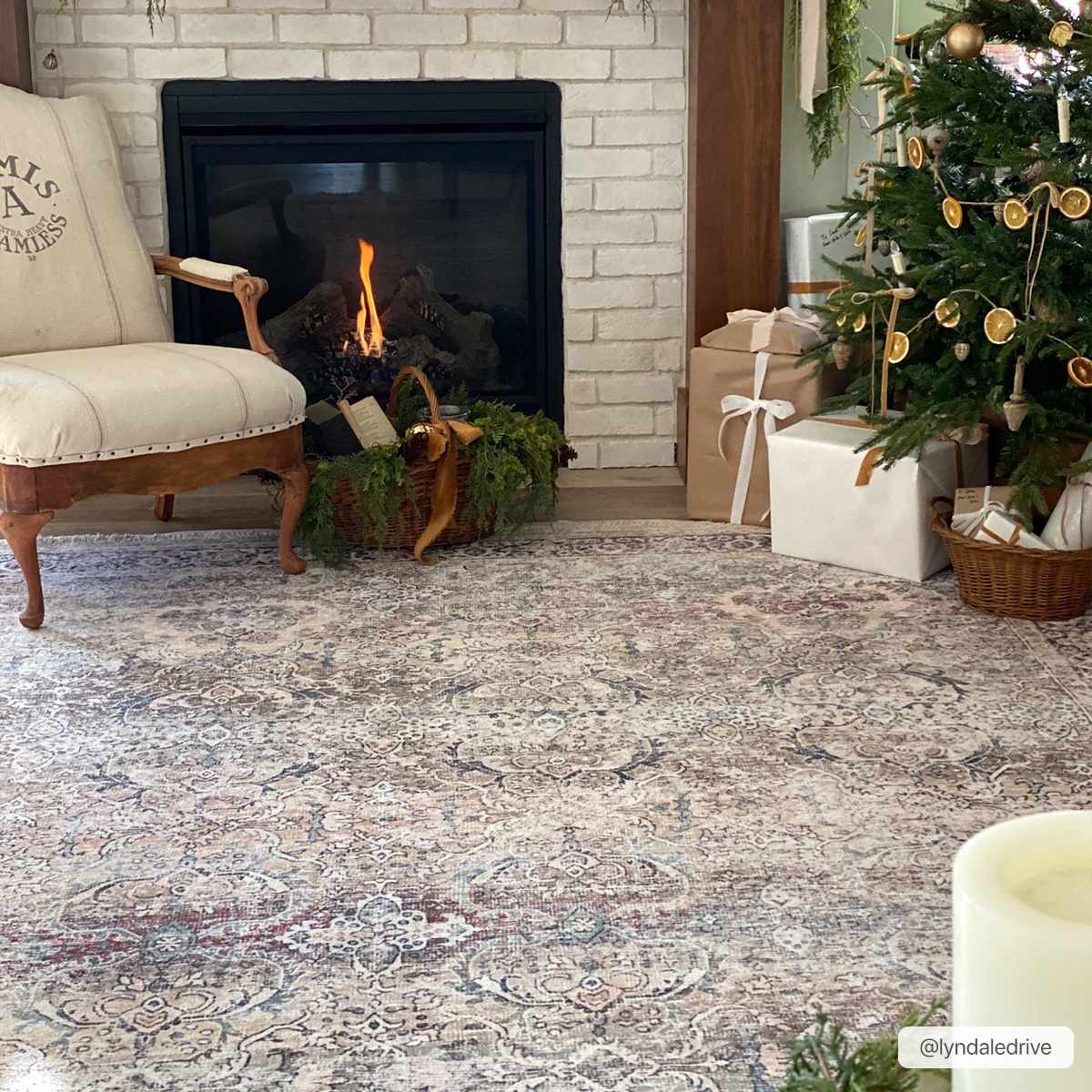 Olive Area Rug - Washable Soft Stylish Home Decor