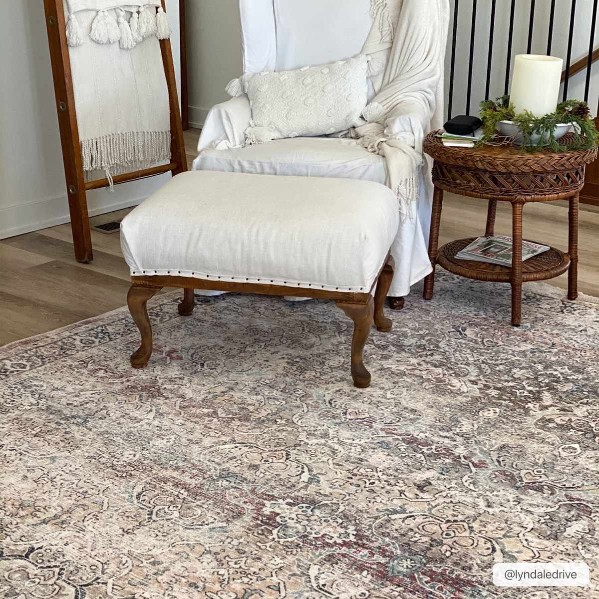 Olive Area Rug - Washable Soft Stylish Home Decor