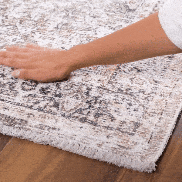 Olive Area Rug - Washable Soft Stylish Home Decor