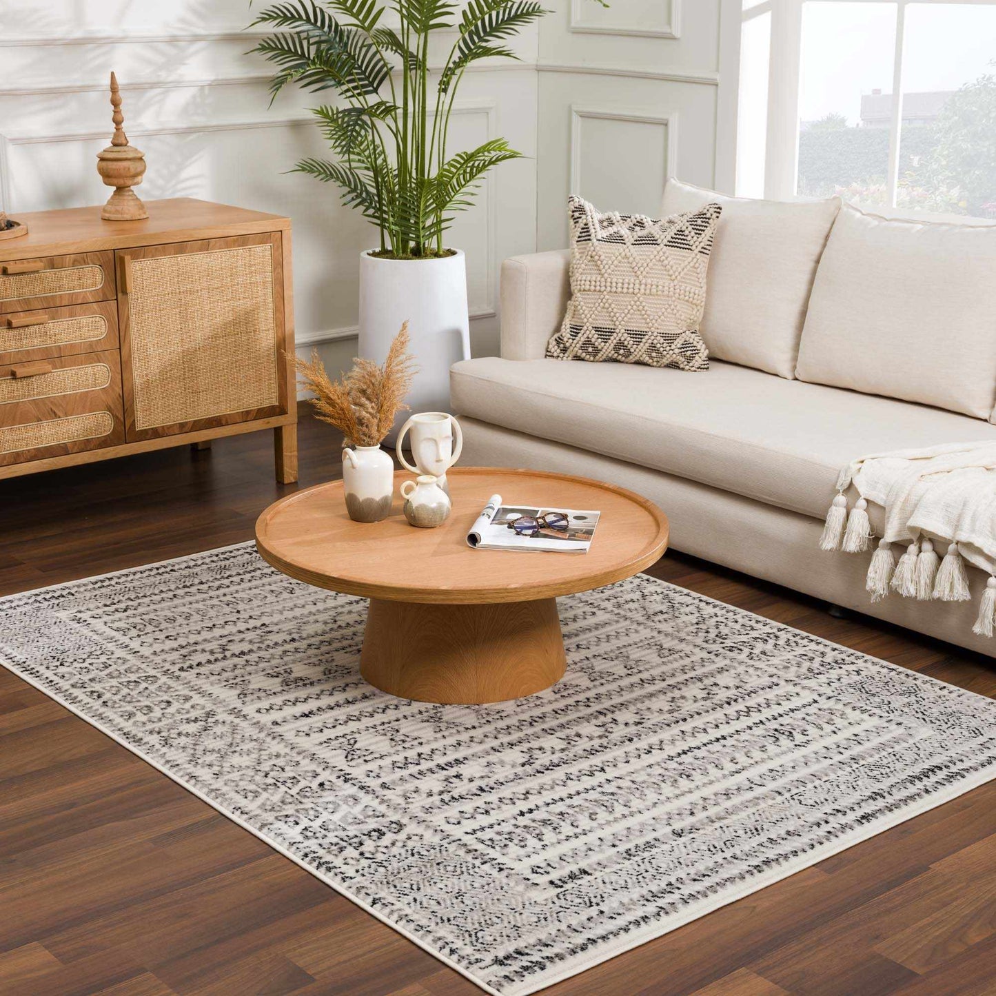 Cozy Modern Greig Area Rug - Living Room Bedroom Décor