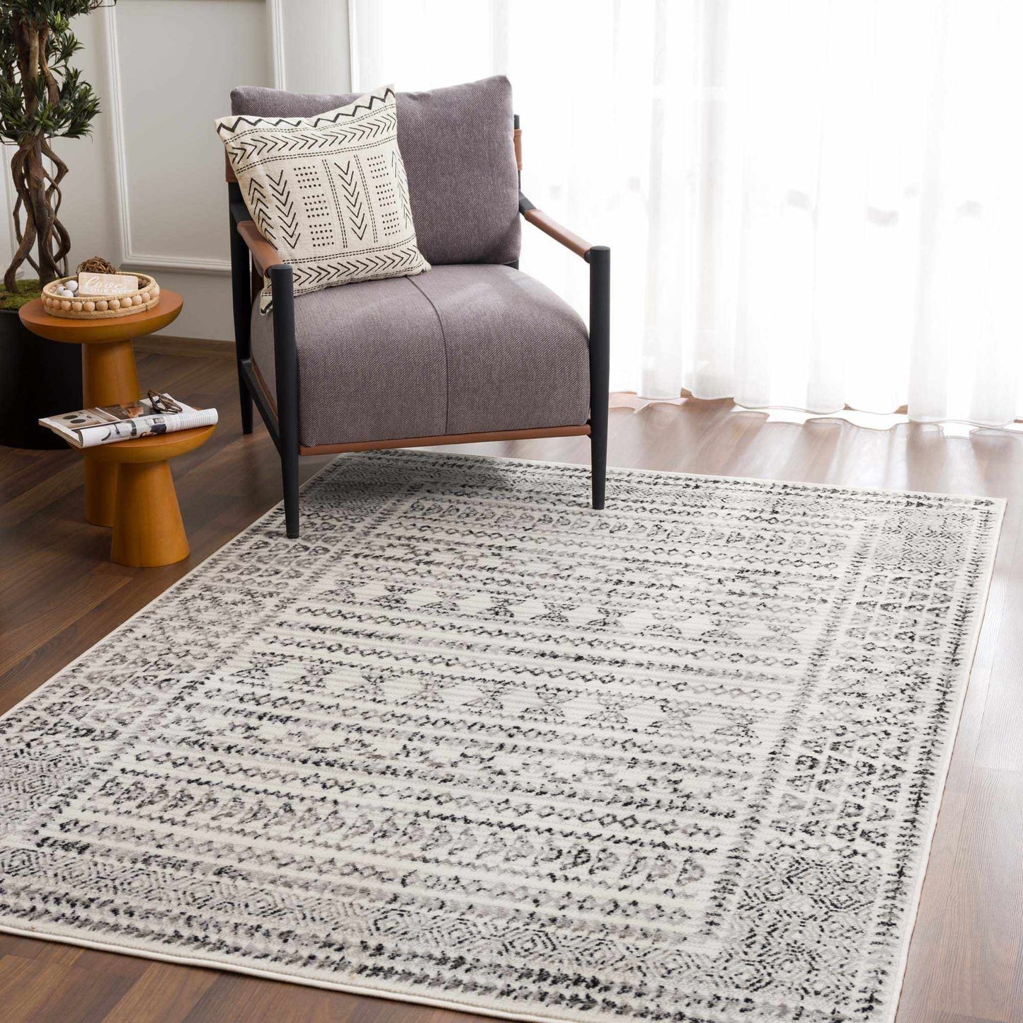 Cozy Modern Greig Area Rug - Living Room Bedroom Décor