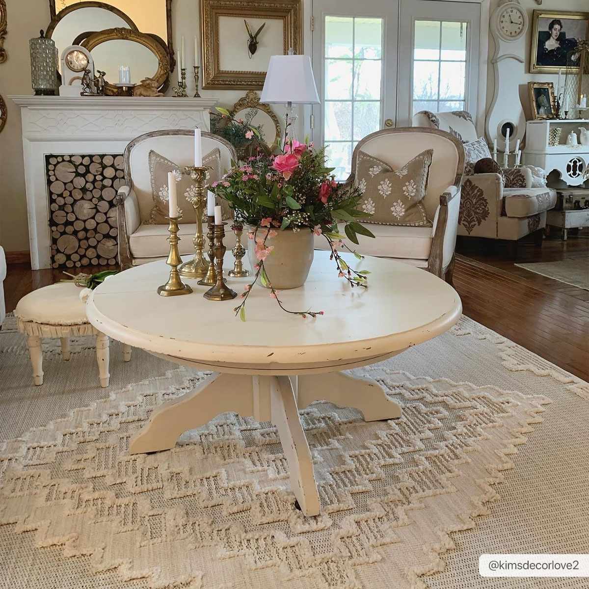 Rustic Area Rug - High-Low Design for Cozy Home Decor
