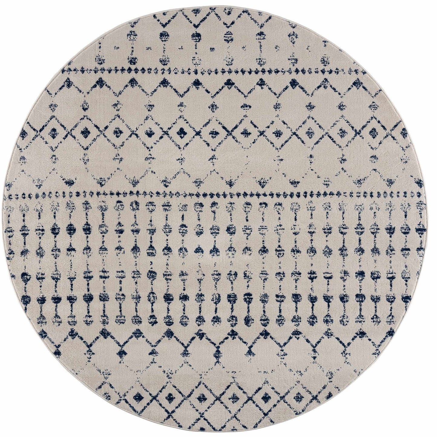 Modern Area Rug - Tigrican Blue 2332 Stylish Soft Durable Home Decor