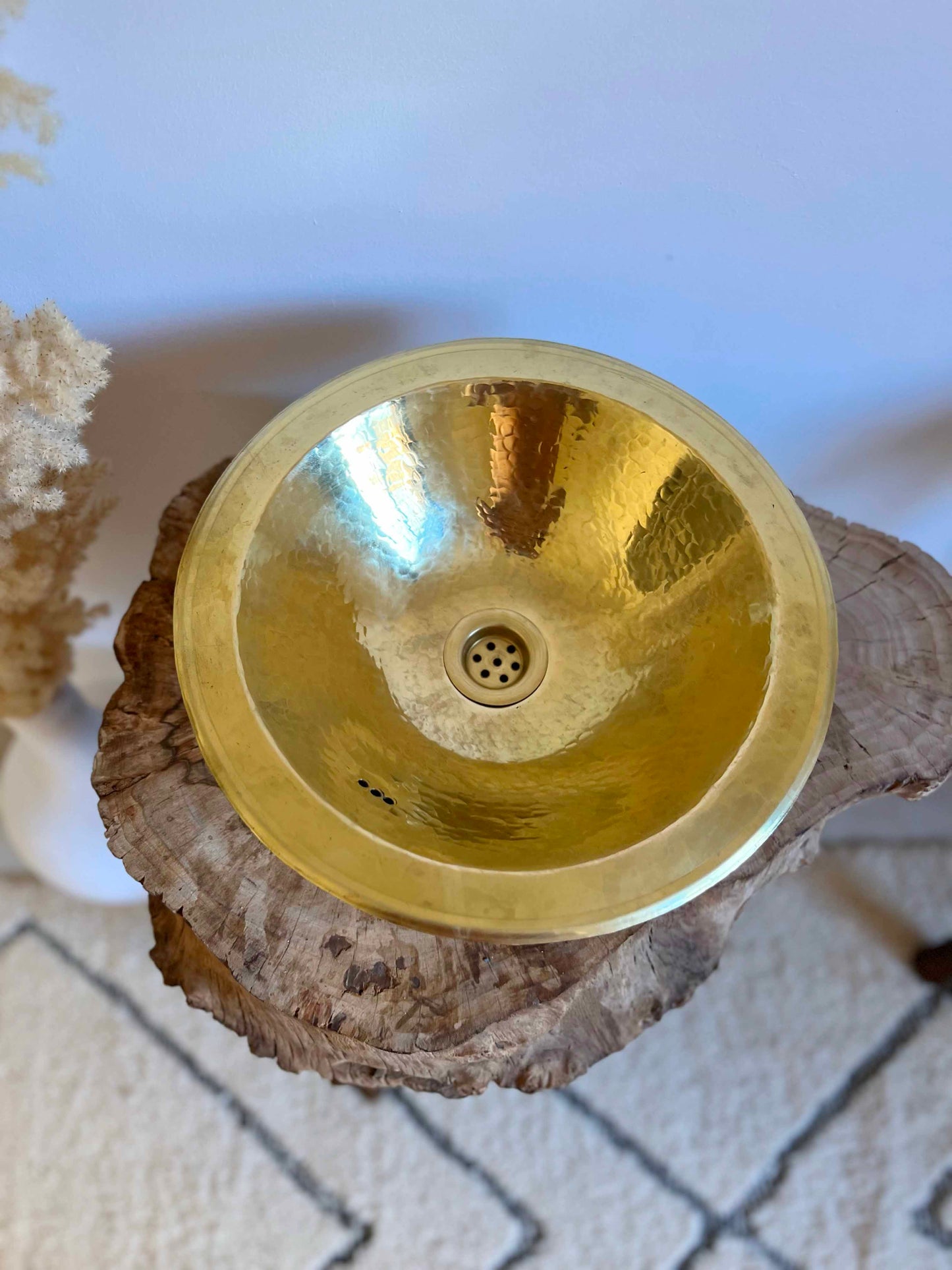 Brass Round Sink