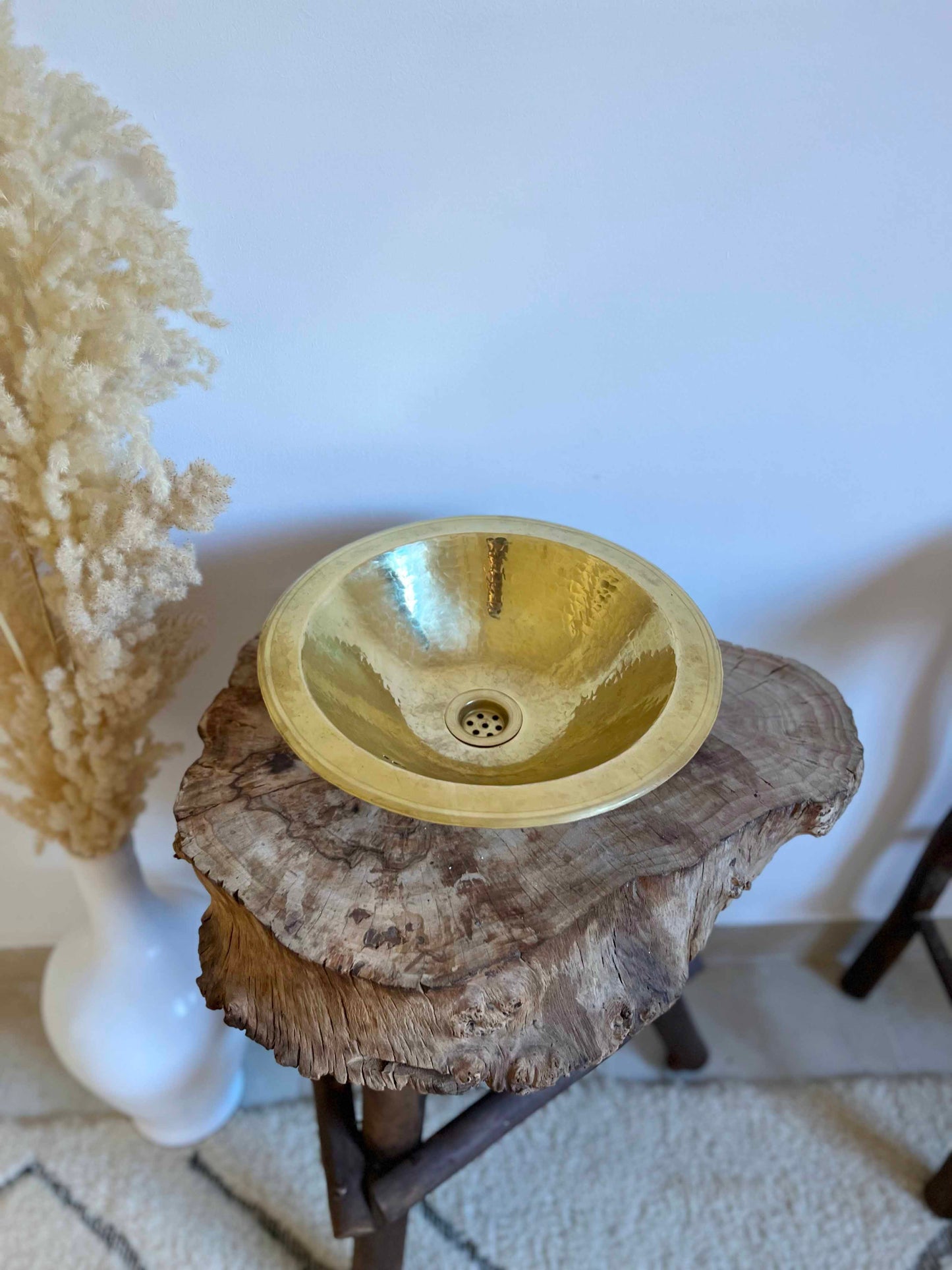 Brass Round Sink