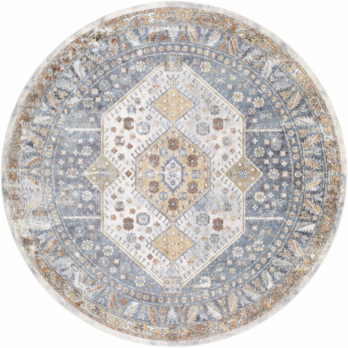 Washable Flat Pile Area Rug - Soft Durable Stylish Home Decor