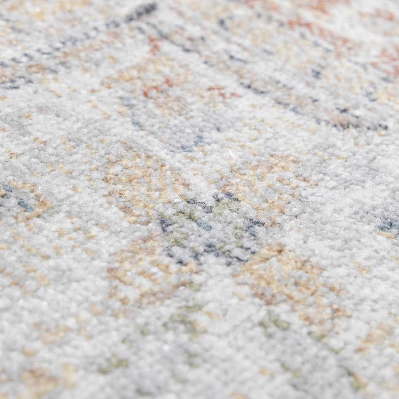 Washable Flat Pile Area Rug - Soft Durable Modern Home Decor
