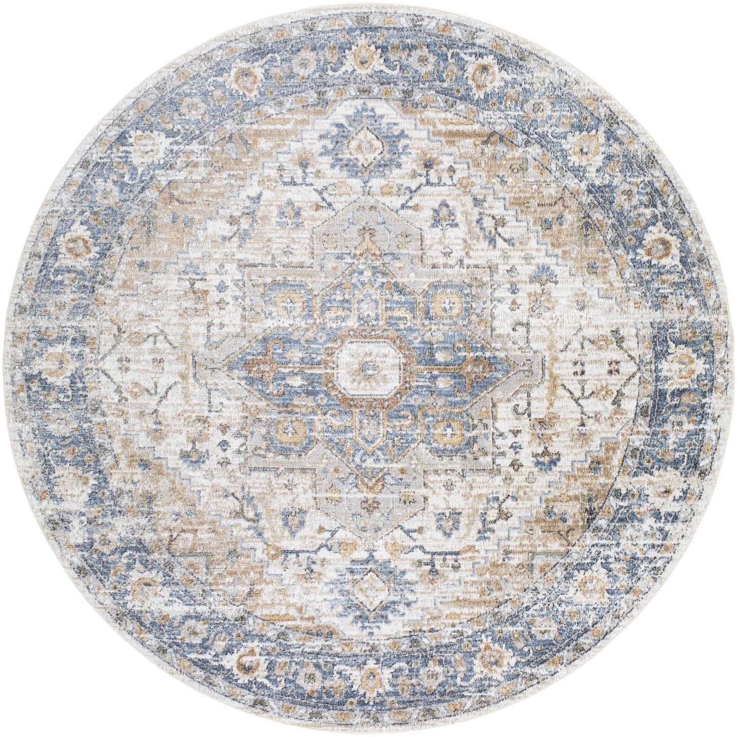 Washable Flat Pile Area Rug - Soft Durable Stylish Home Decor