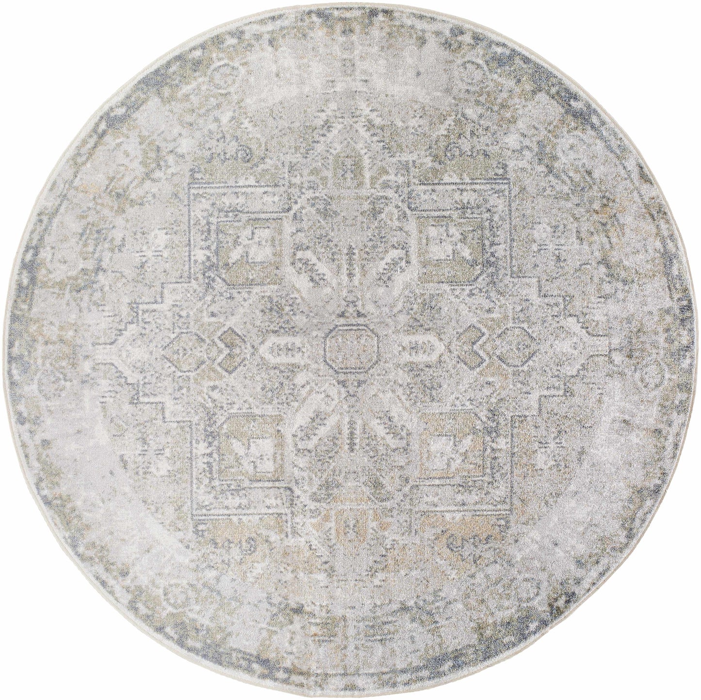 Hera Olive Washable Flat Pile Rug - Stylish Easy to Clean