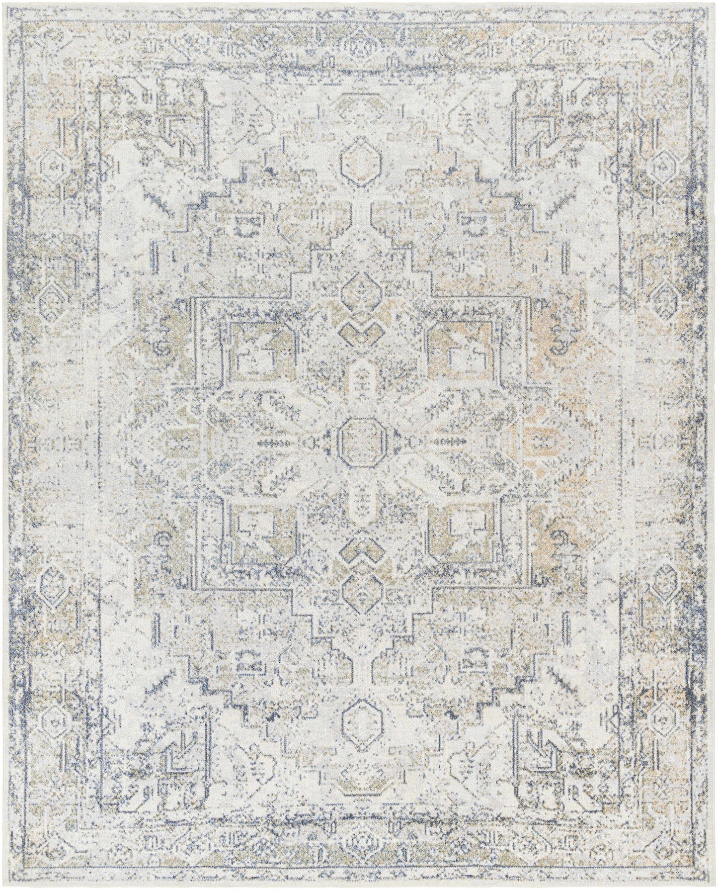 Hera Olive Washable Flat Pile Rug - Stylish Easy to Clean