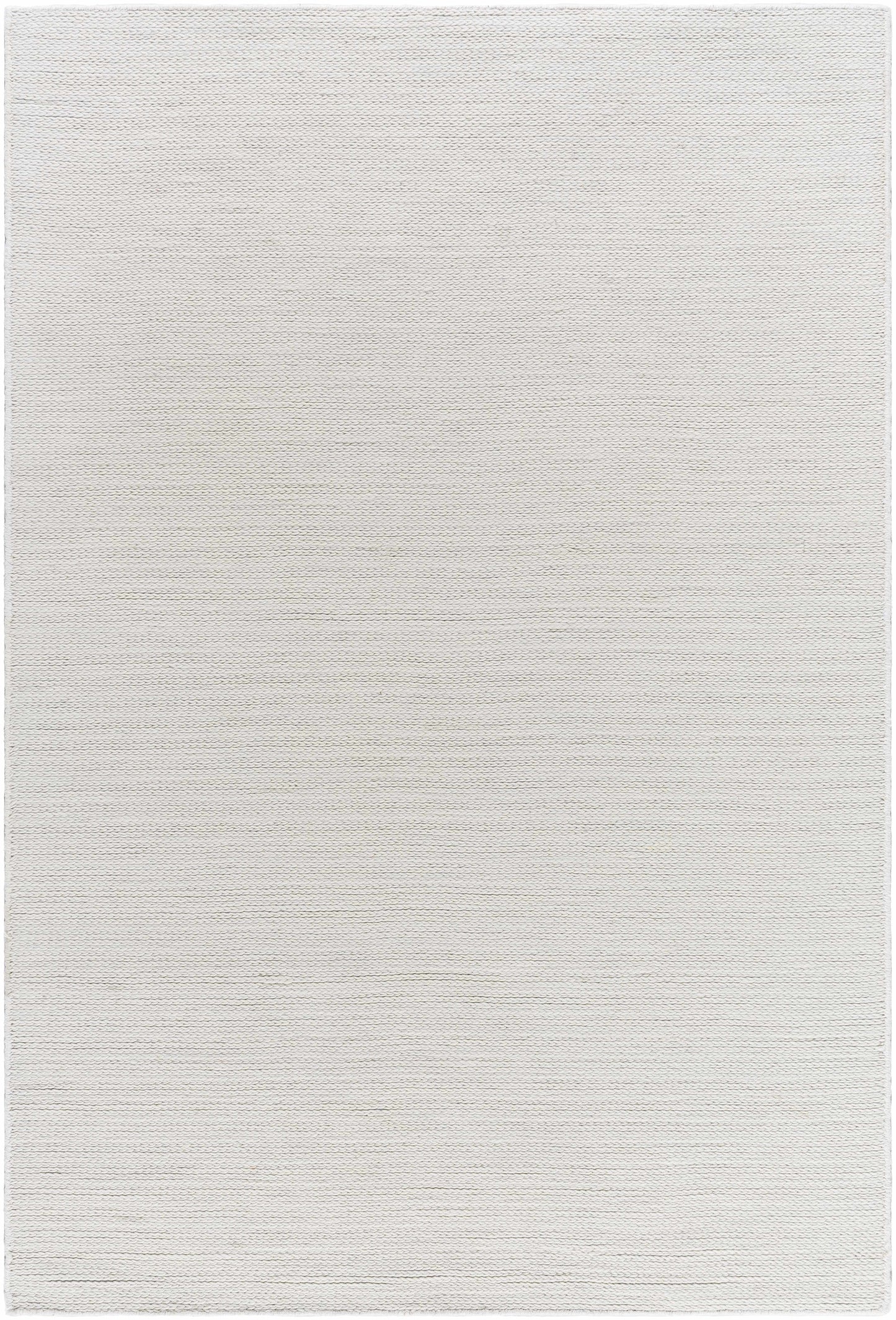 Silver Slate Wool Area Rug - Elegant Soft Durable Home Decor