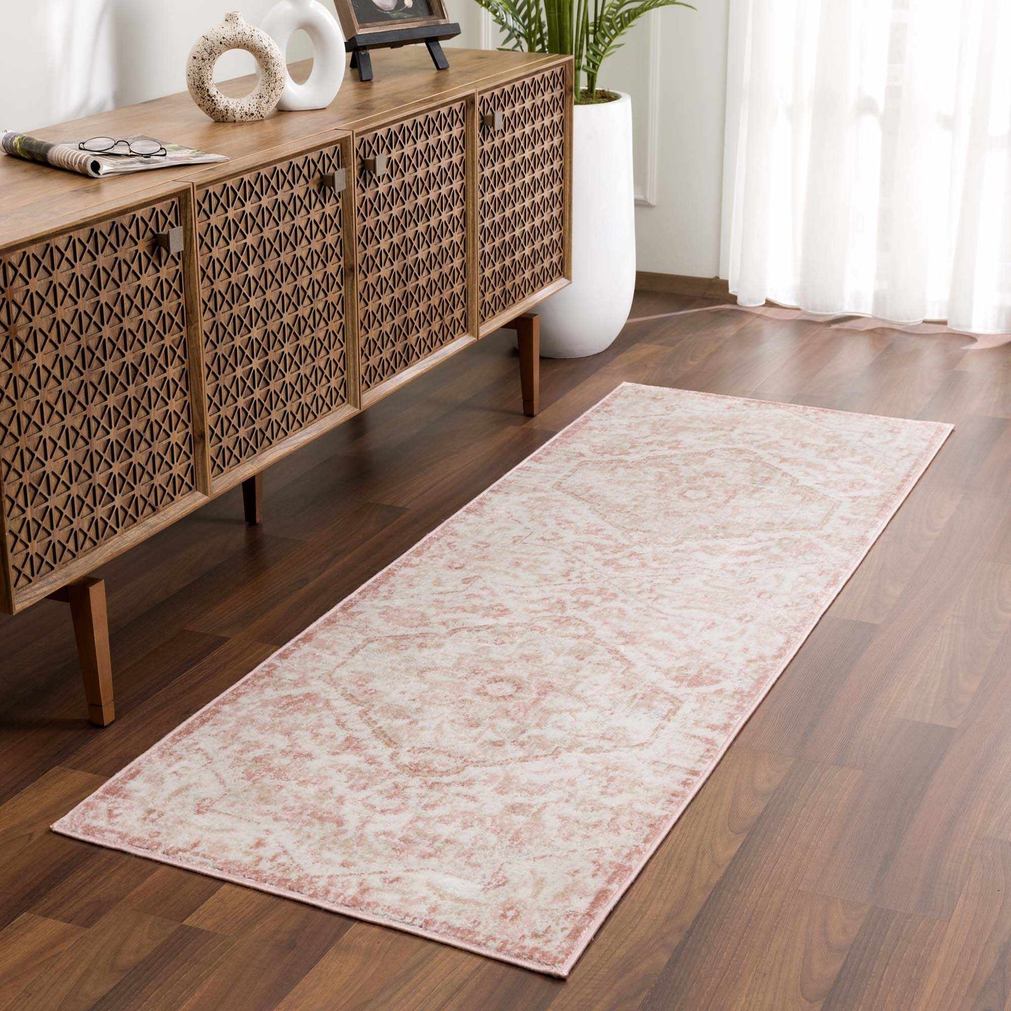Leonora Soft Area Rug - Elegant Cozy Living Room Decor