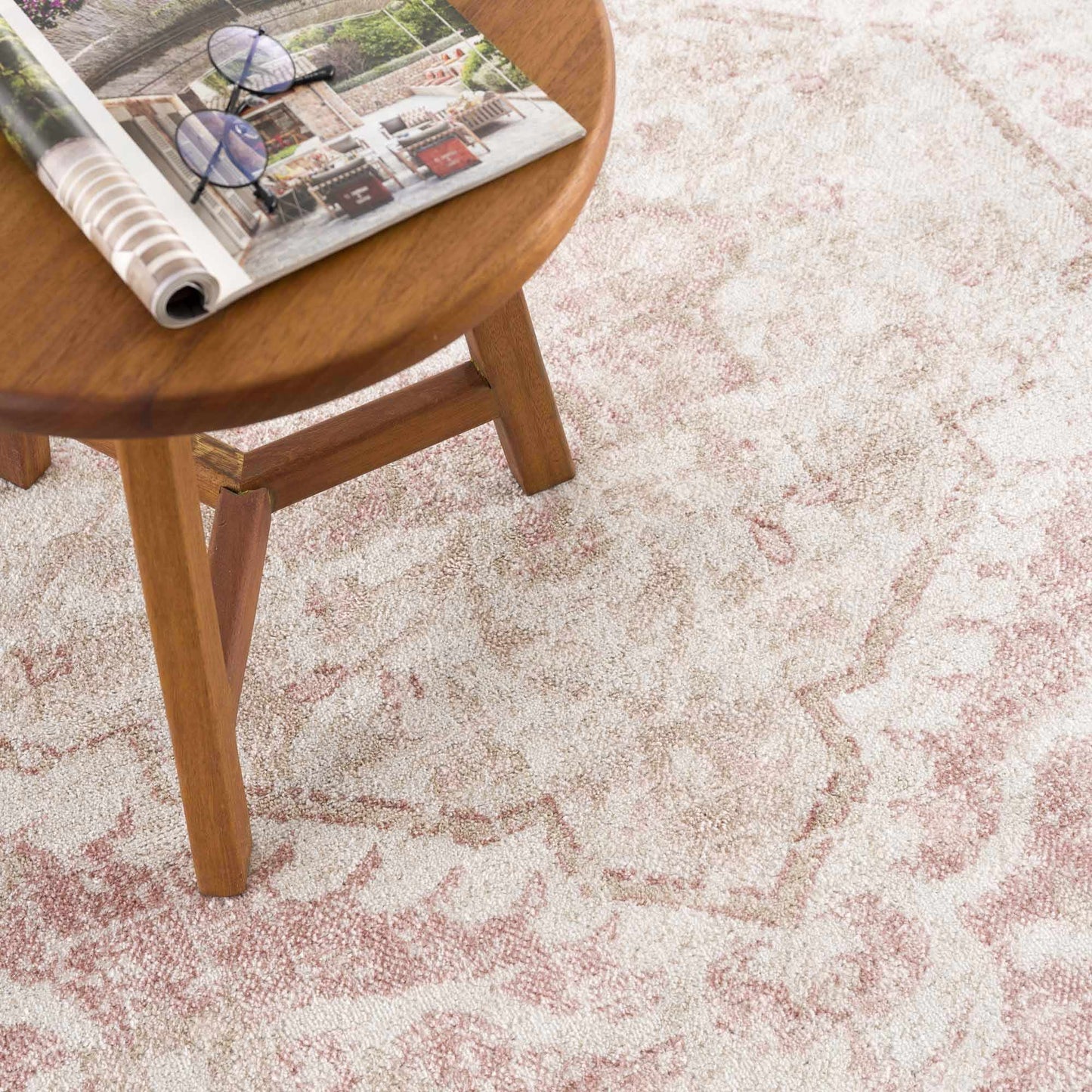 Leonora Soft Area Rug - Elegant Cozy Living Room Decor
