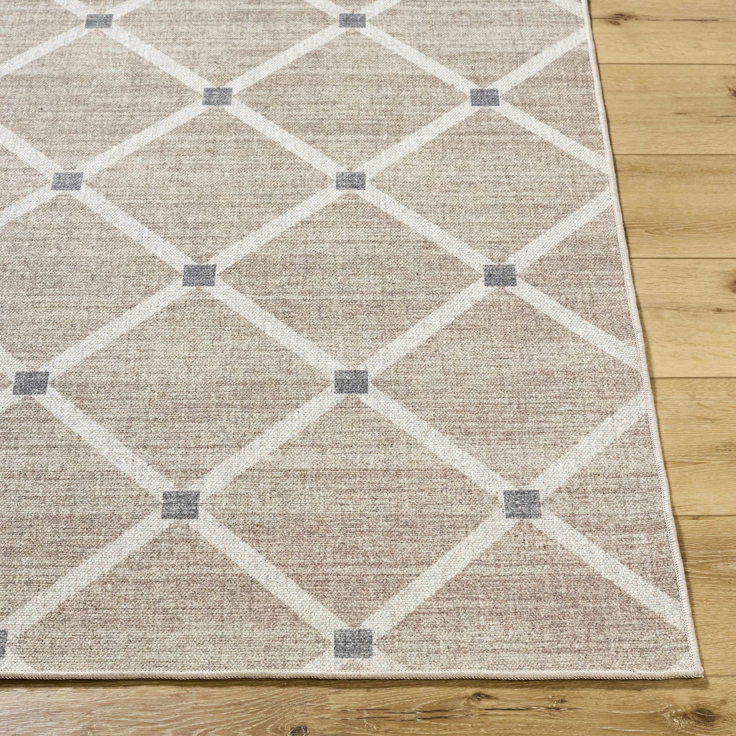 Washable Wool Area Rug - Stylish Durable Easy to Clean