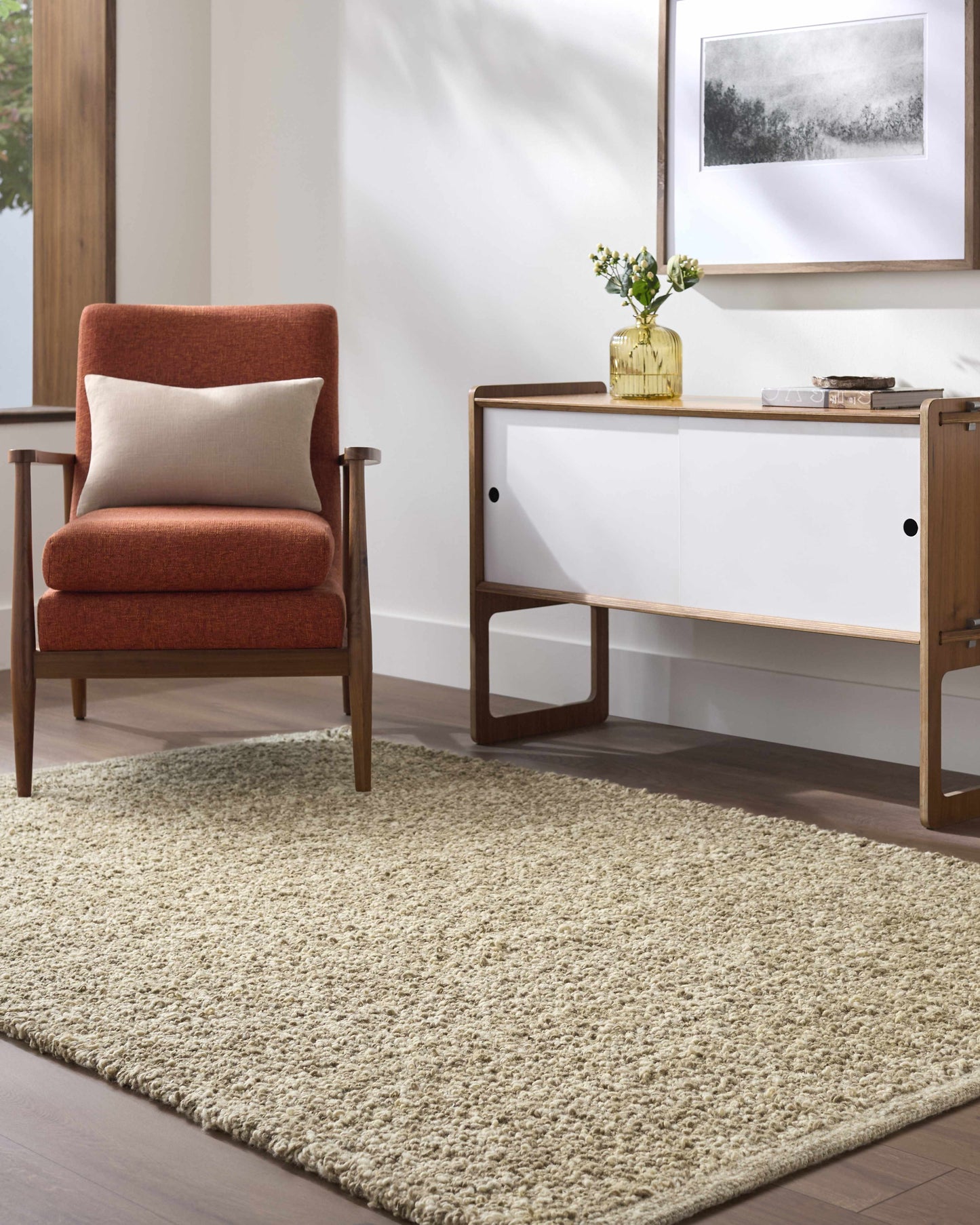 Modern Geometric Area Rug - Stylish Home Decor