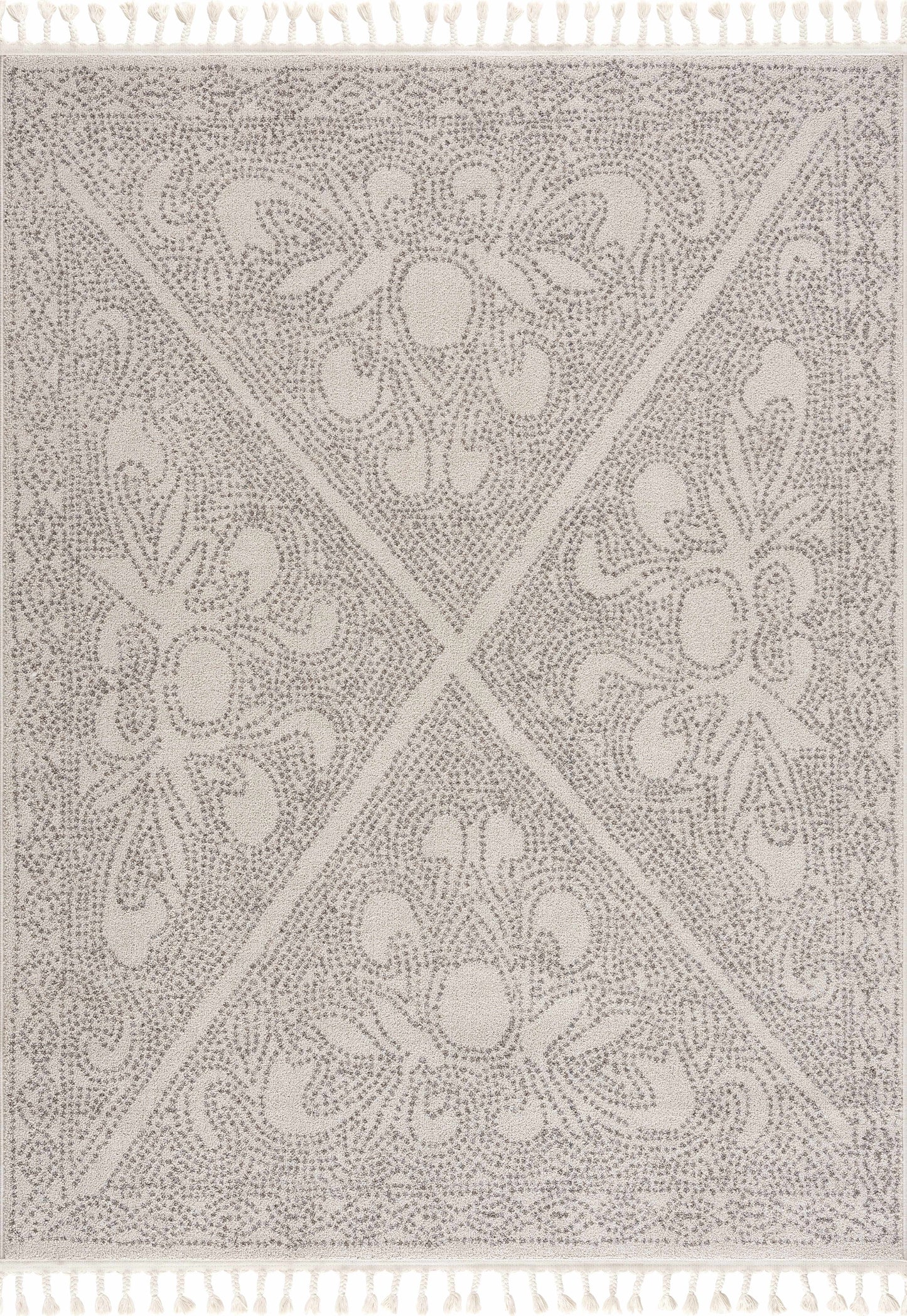 Birdwood Area Rug - Cream Brown Cozy Accent for Any Room