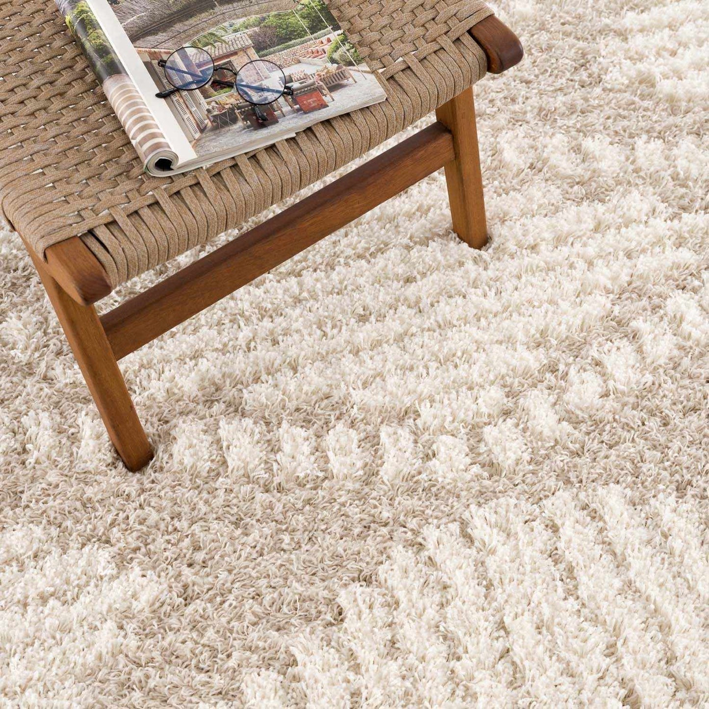 Igor Shag Area Rug - Soft Plush Cozy Living Room Rug