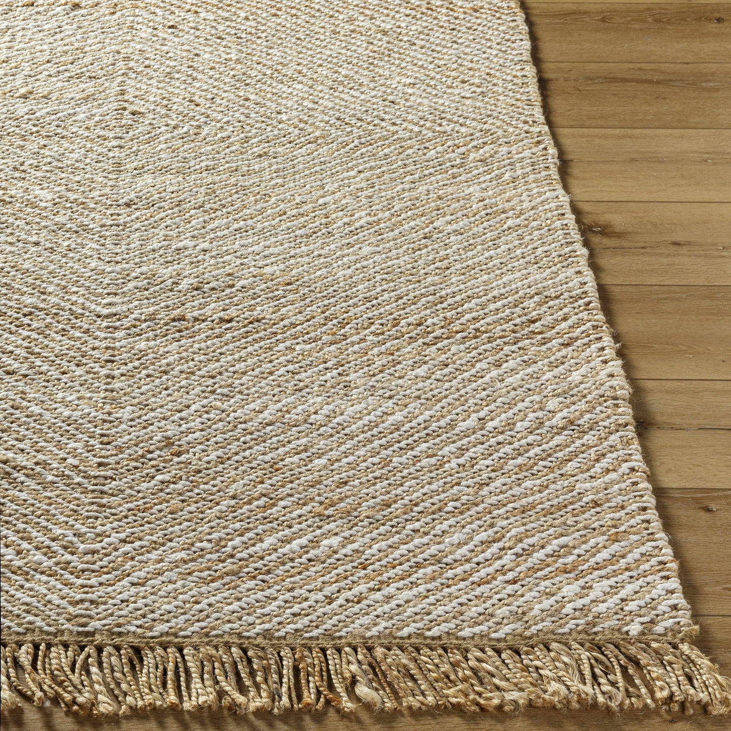 Varda Jute Area Rug - Eco-Friendly Bohemian Natural Fiber Carpet