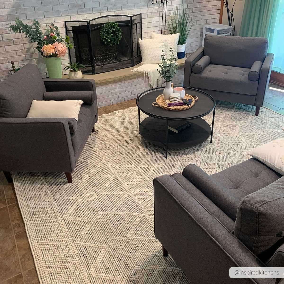 Whittington Wool Area Rug - Luxurious Soft Area Rug for Timeless Home Style