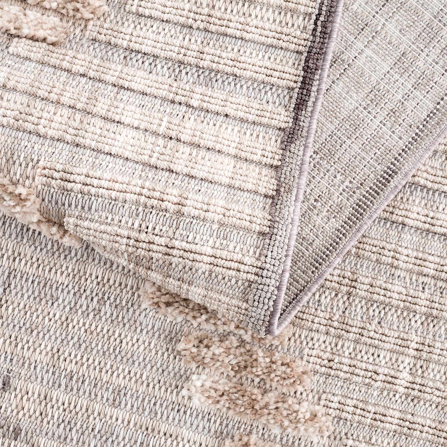 Rustic High-Low Area Rug - Maulawin Collection for Cozy Home Decor