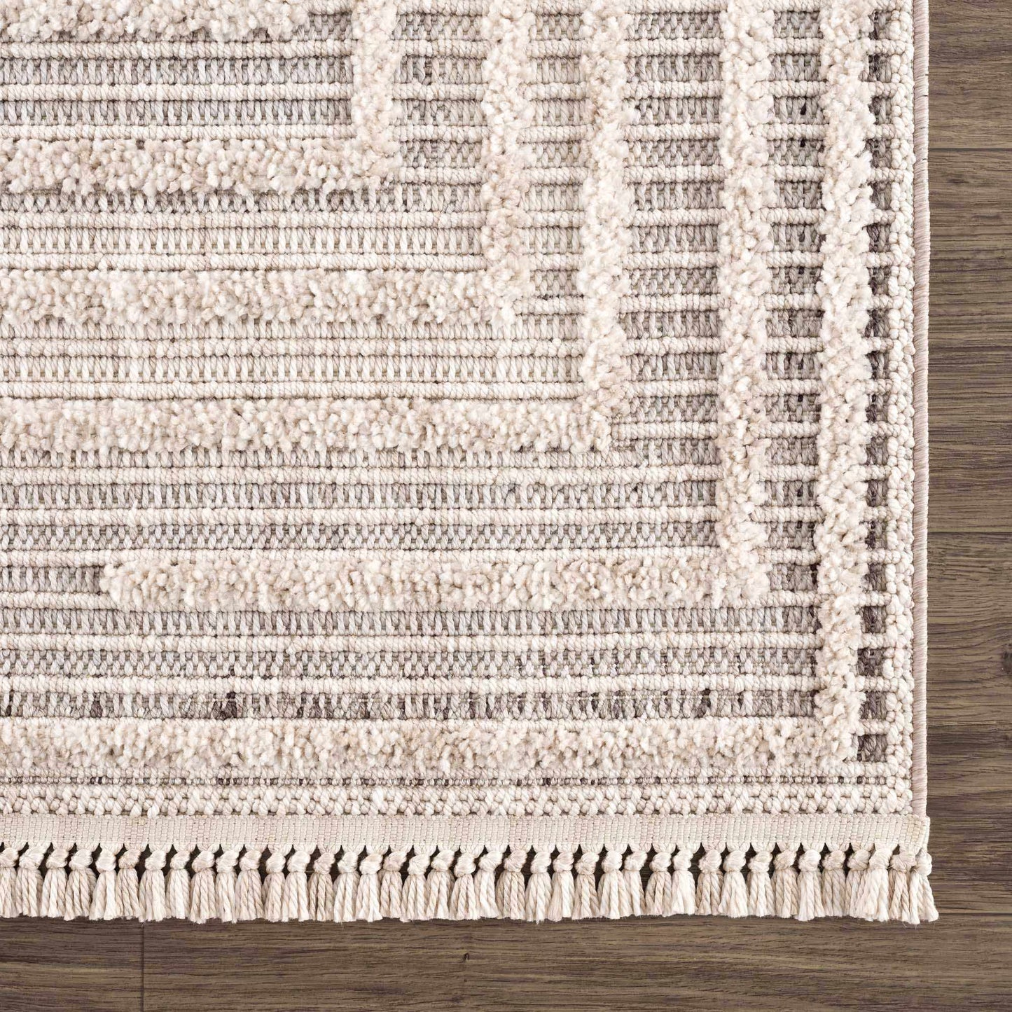 Modern Geometric Area Rug - Stylish Living Room Bedroom Decor