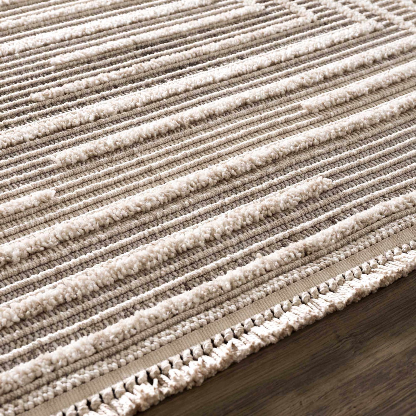 Modern Geometric Area Rug - Stylish Living Room Bedroom Decor