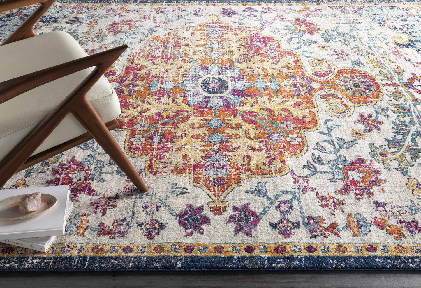 Bodrum Area Rug - Elegant Geometric Design for Modern Decor