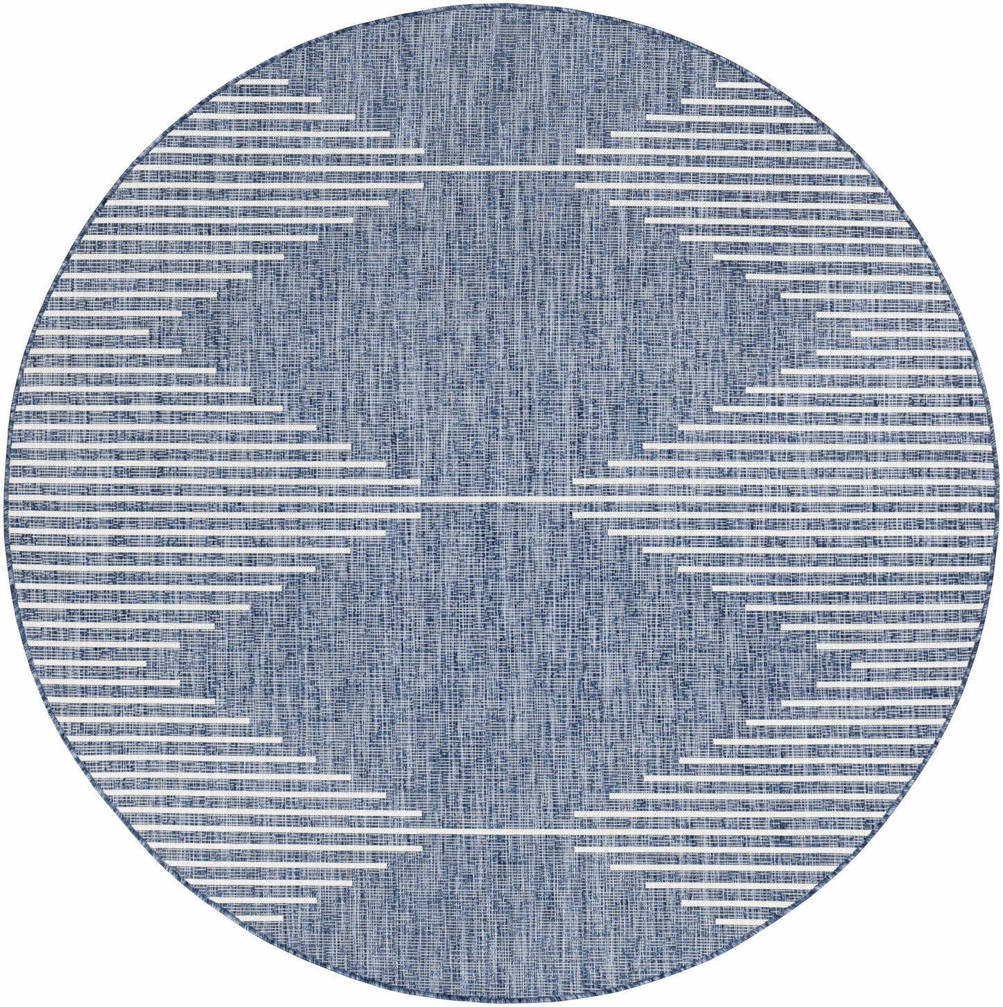 Navy Outdoor Rug - Durable Stylish Area Rug for Patios and Decks