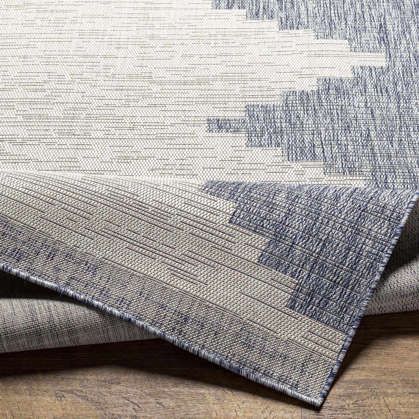 Djugun Blue Outdoor Rug - Stylish Durable Patio Decor