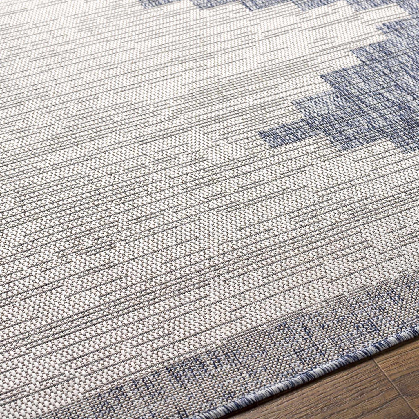 Djugun Blue Outdoor Rug - Stylish Durable Patio Decor