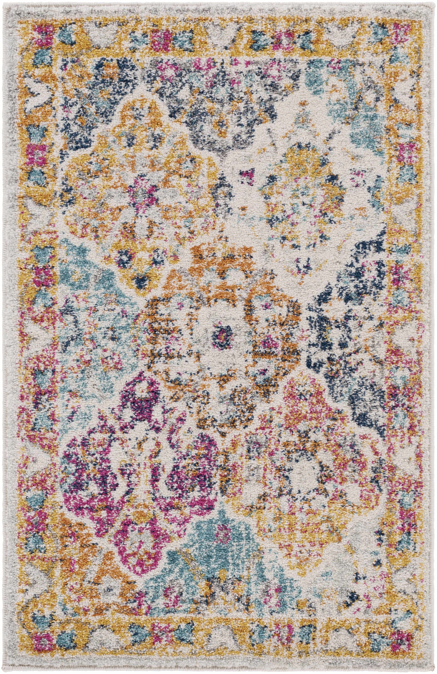 Colorful Area Rug - Living Room Bedroom Playroom Décor