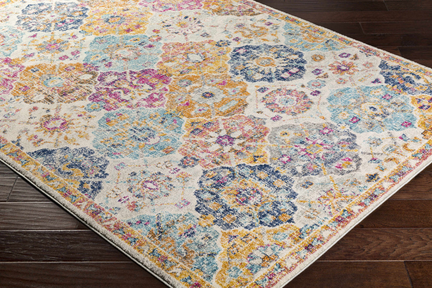 Colorful Area Rug - Living Room Bedroom Playroom Décor