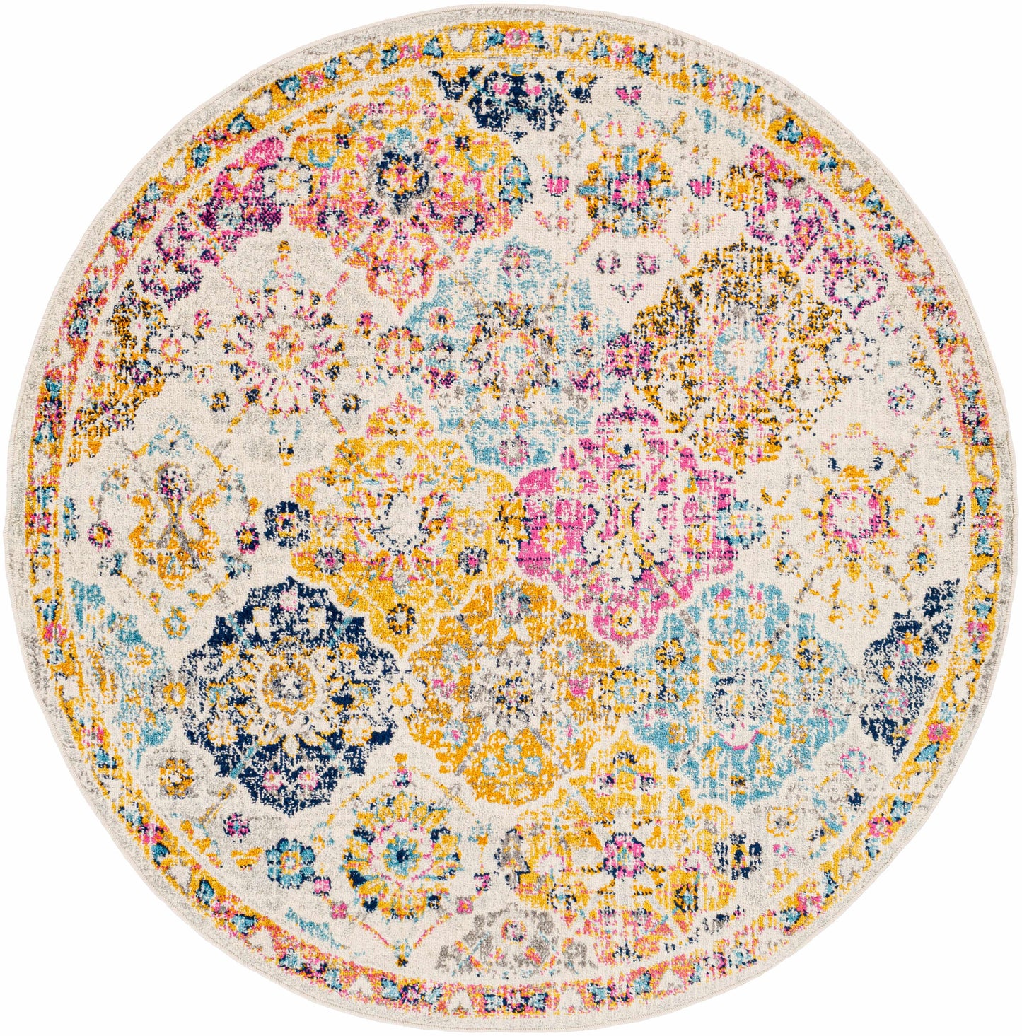 Colorful Area Rug - Living Room Bedroom Playroom Décor