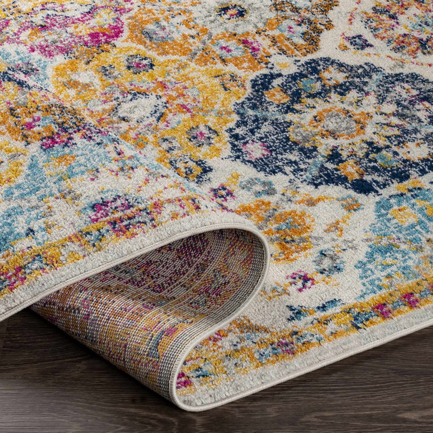 Colorful Area Rug - Living Room Bedroom Playroom Décor