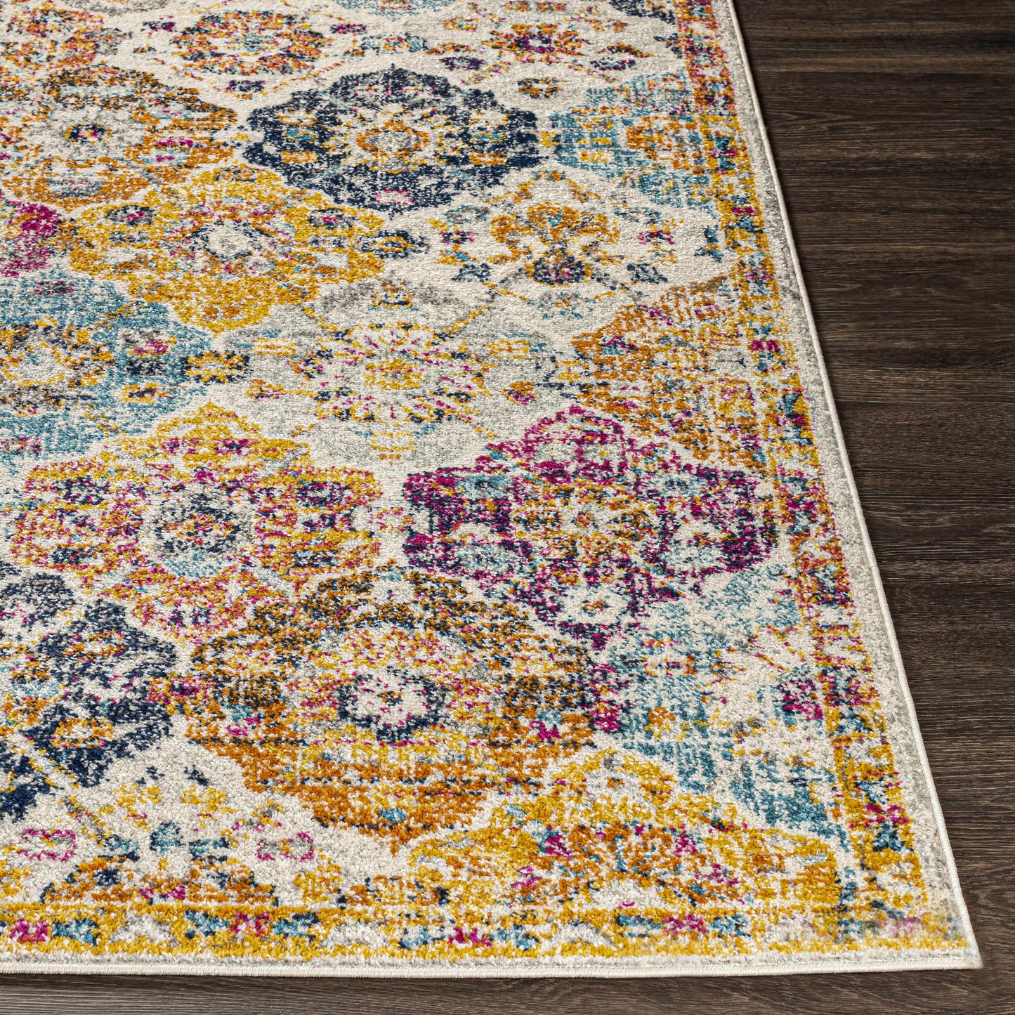 Colorful Area Rug - Living Room Bedroom Playroom Décor