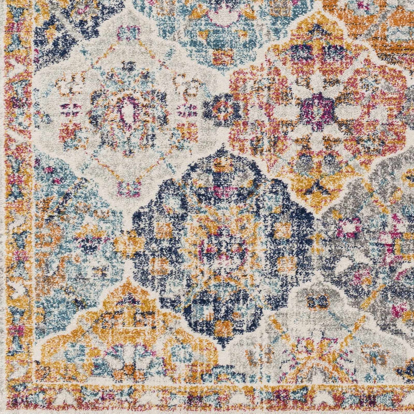 Colorful Area Rug - Living Room Bedroom Playroom Décor