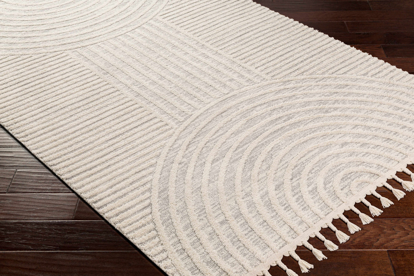3D Rainbow Tassel Area Rug - Vibrant Home Decor