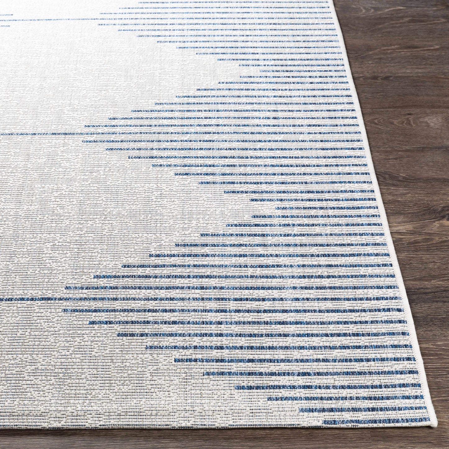 Stephan Blue Outdoor Area Rug - Stylish Durable Patio Decor