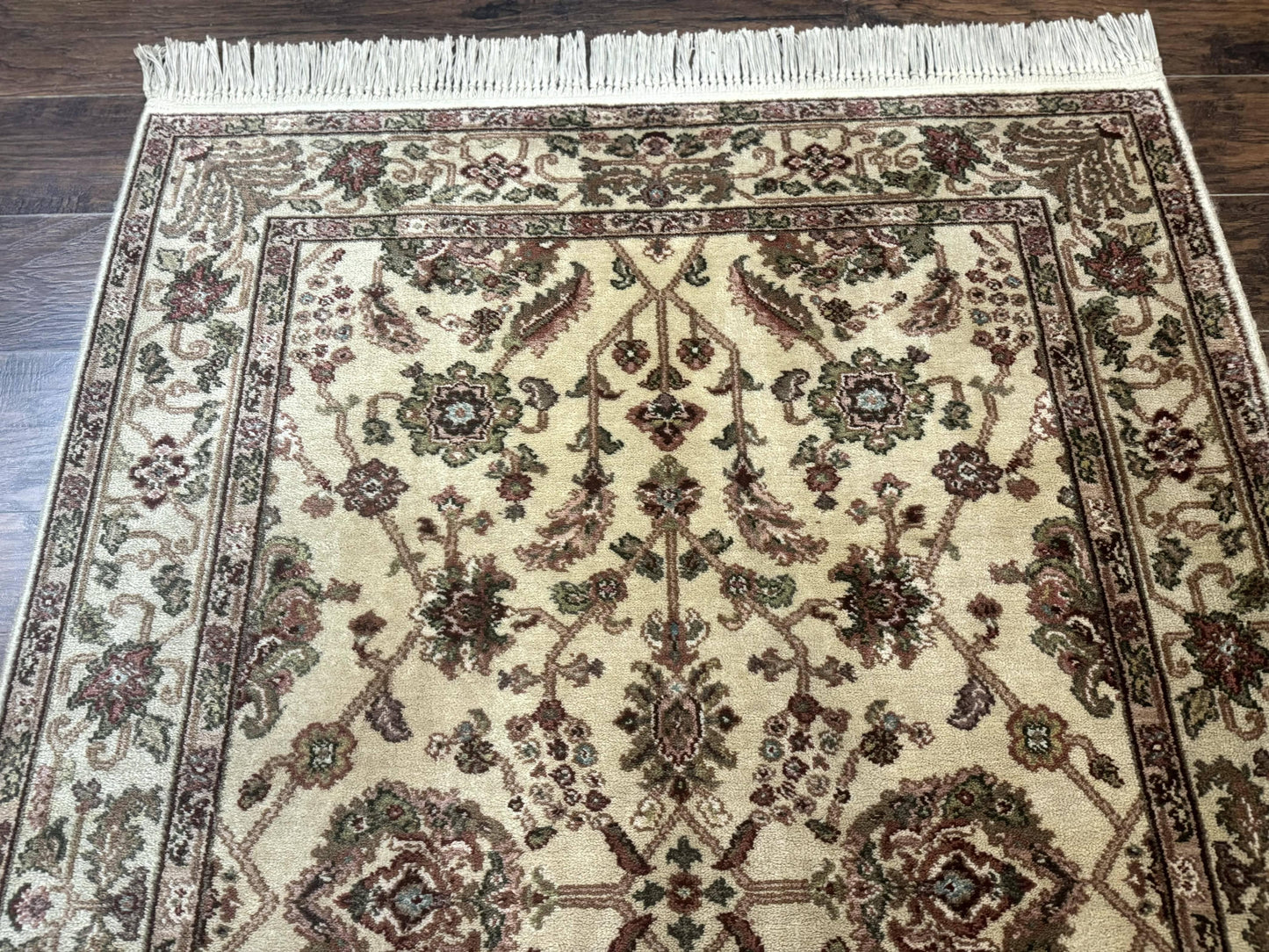 Karastan Rug Agra 704 Vintage Wool Pile Area Rug 4x6 Original 700 Series