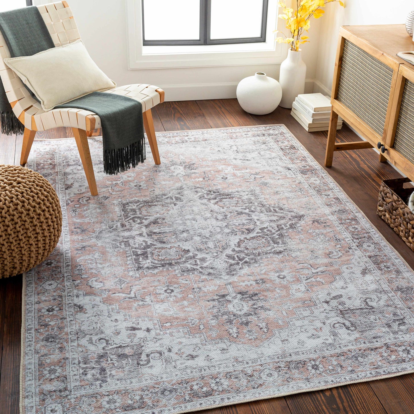 Washable Tumble Dry Rug - Soft Durable Easy Care for Any Room